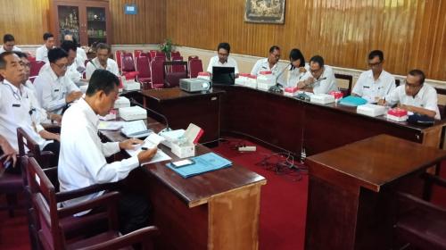 Rapat Dengan Perangkat Daerah