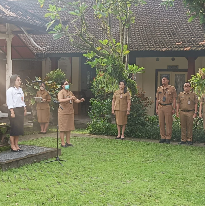 Apel Disiplin pada Inspektorat Daerah Kota Denpasar, 3 Februari 2025