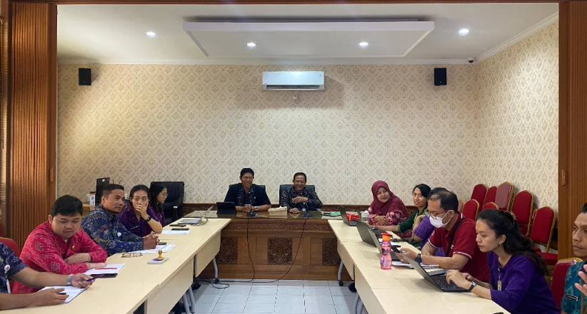 Exit Telaah Sejawat Eksternal oleh Inspektorat Kabupaten Karangasem.