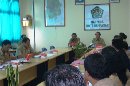Kegiatan Monev Program Aksi Daerah  di kantor Bappeda Kota Denpasar.