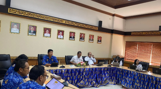 Penyampaian Konsep Laporan Hasil Pemeriksaan BPK dan Permintaan Tanggapan serta Rencana Aksi.