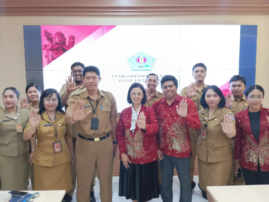 Inspektorat Daerah menerima audiensi dari Universitas Ngurah Rai.
