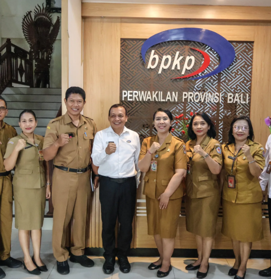 Audiensi dan Koordinasi Inspektorat Daerah Kota Denpasar ke kantor BPKP Perwakilan Provinsi Bali.