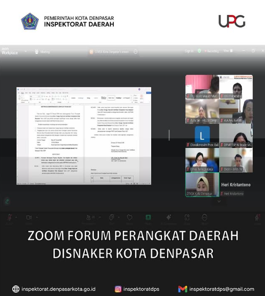 Forum Perangkat Daerah Penyusunan Rencana Kerja Tahun 2027.