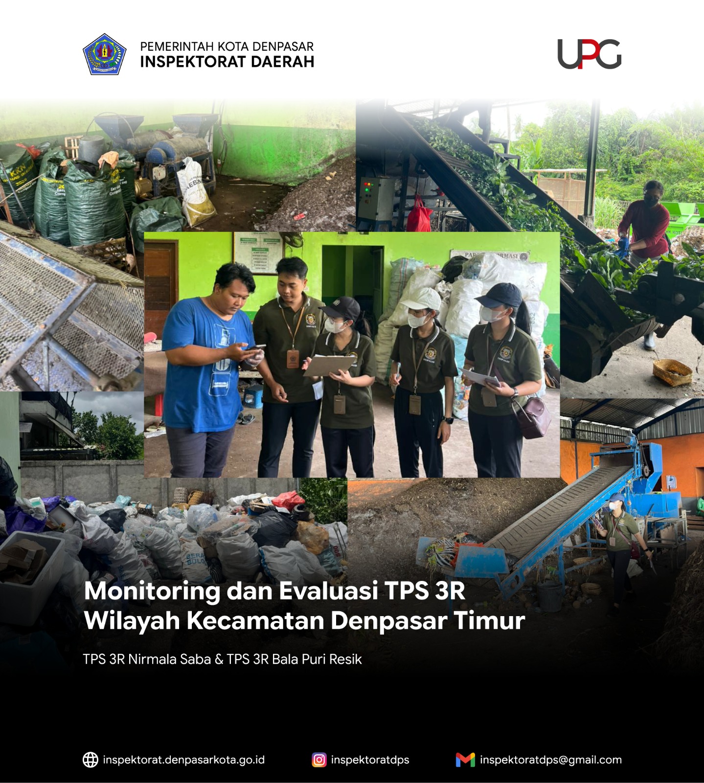Monitoring dan Evaluasi (MONEV) TPS 3R Bala Puri Resik