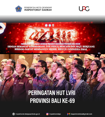 Peringatan HUT LVRI Provinsi Bali ke-69.