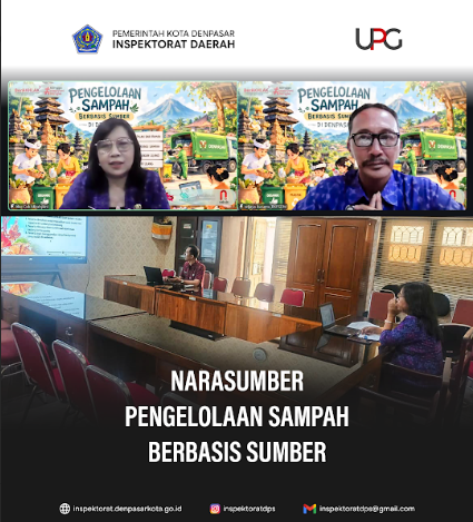  Inspektur Pembantu II sebagai Narasumber Pendataan dan Pendampingan Pengelolaan Sampah Berbasis Sumber