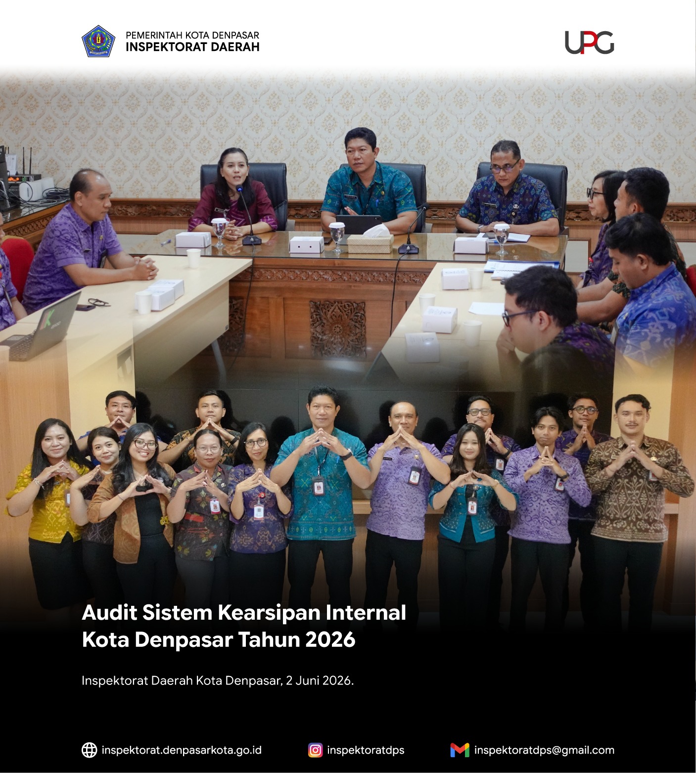 Audit Sistem Kearsipan Internal Kota Denpasar Tahun 2026