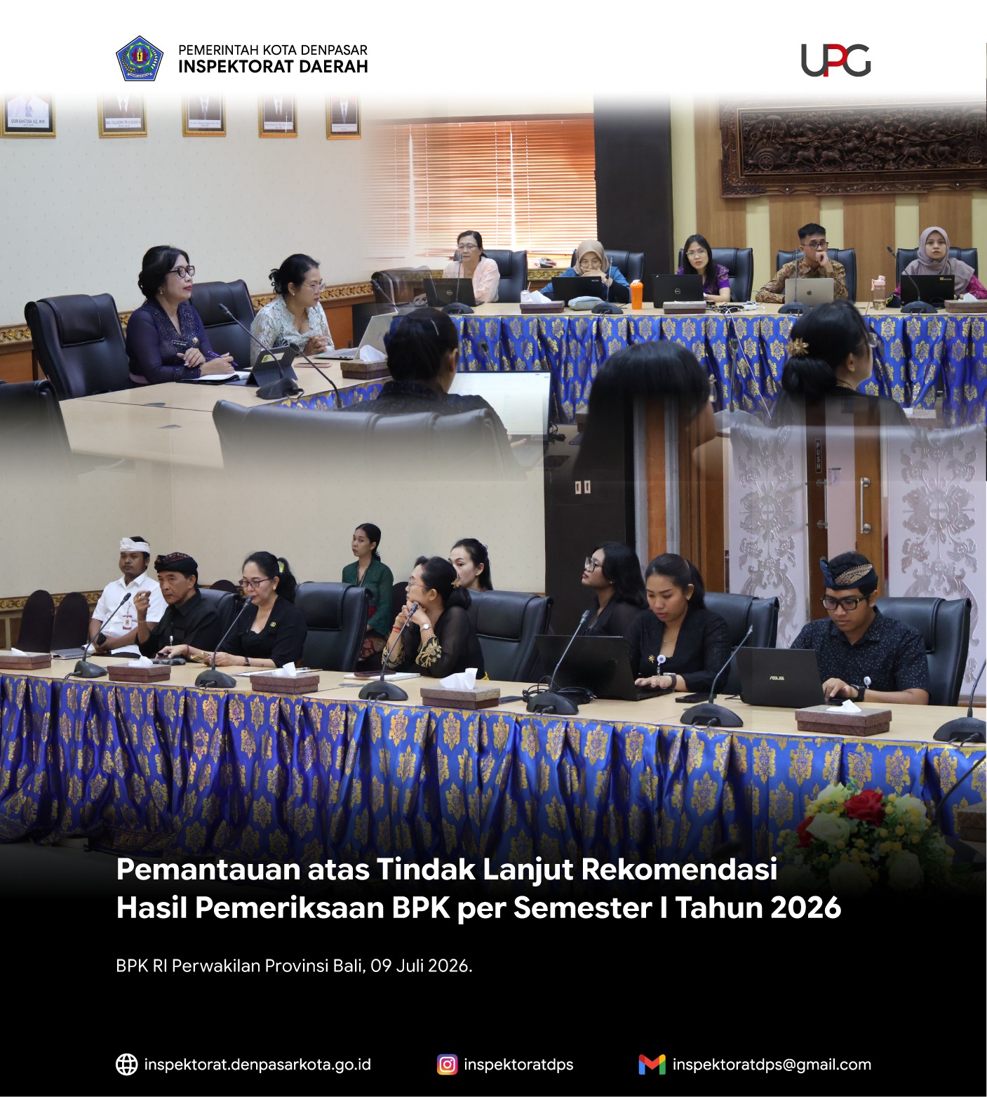 Pemantauan atas Tindak Lanjut Rekomendasi Hasil Pemeriksaan BPK.