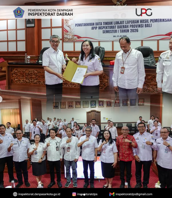 Pemuktahiran Data TLHP Umum dan Pengawasan Teknis Kabupaten/Kota Se-Bali Semester I Tahun 2026