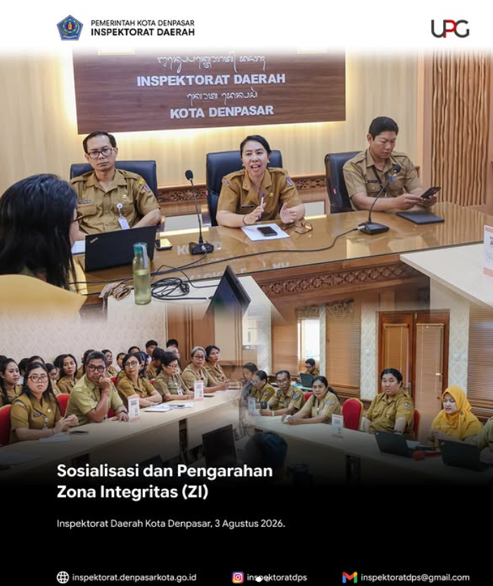 Sosialisasi dan Pengarahan Zona Integritas (ZI)