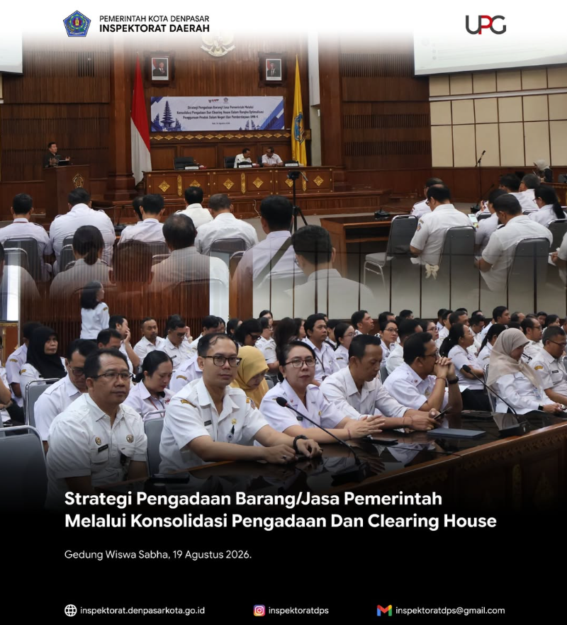 Kegiatan Strategi Pengadaan Barang/Jasa Pemerintah Melalui Konsolidasi Pengadaan Dan Clearing House